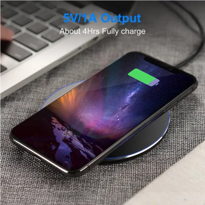 Wireless Charger Qi Certified – Ultra Slim 5W Charging Pad 2 Wireless Charger Qi Certified – Ultra Slim 5W Charging Pad - Image 2